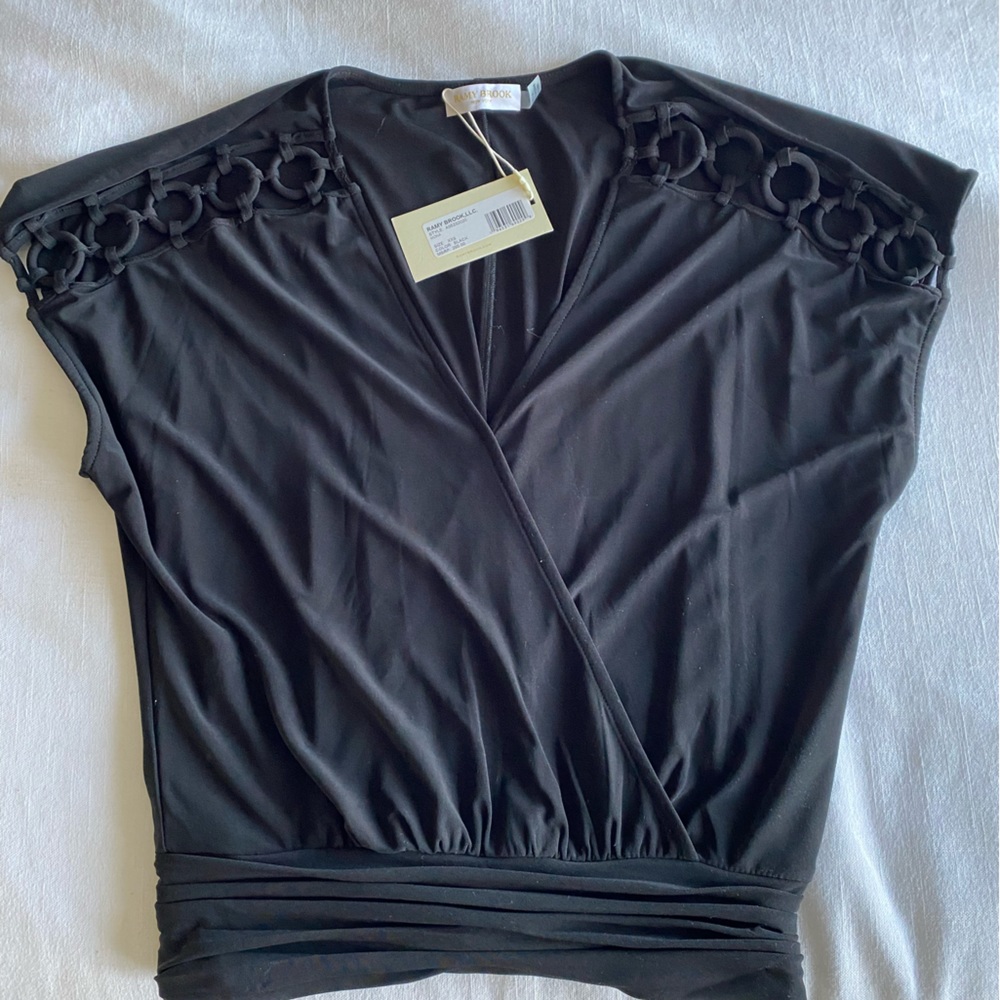Ramy Brook Mona cutout tank